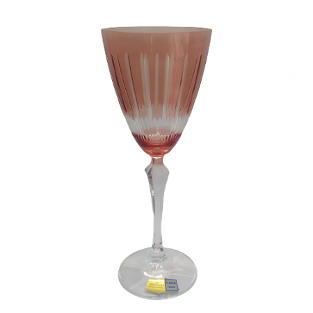 Taça Vinho Tinto Cristal Rosal Lapidado Elizabeth Bohemia -  Unidade