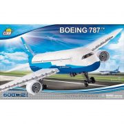 Avião Comercial Boeing 787 Blocos de Montar 600 peças Cobi
