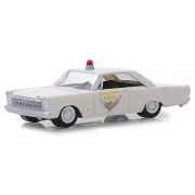 Miniatura Ford Custom 1965 Policia Hot Pursuit 1/64 Greenlight