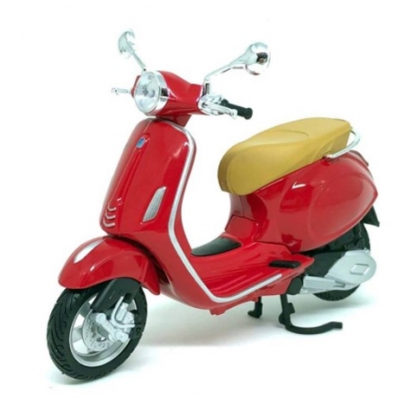 Miniatura Moto Vespa 150 Primavera Vermelha 1/12 Maisto