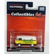 Miniatura Volkswagen Kombi Paulo Pamonha 1/64 California Collectibles
