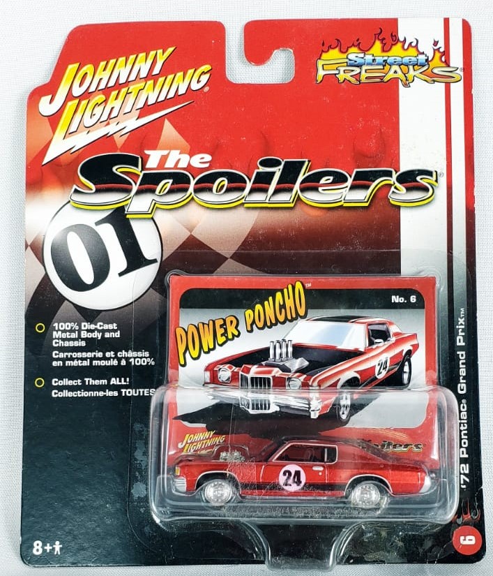 Miniatura 72 Pontiac Grand Prix Spoilers 1/64 Johnny Lightning