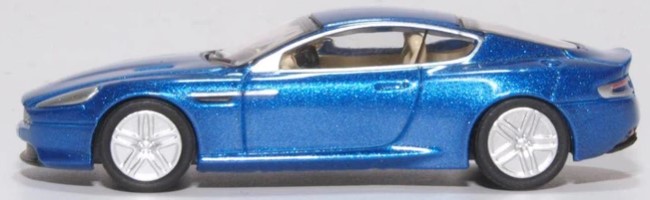 Miniatura Aston Martin DB9 Coupe Blue 1/76 Oxford