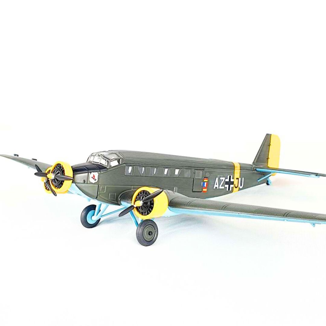 Miniatura Avião Junkers Ju-52/3m Schweizer Luftwaffe - Schuco 1/72 - Verde