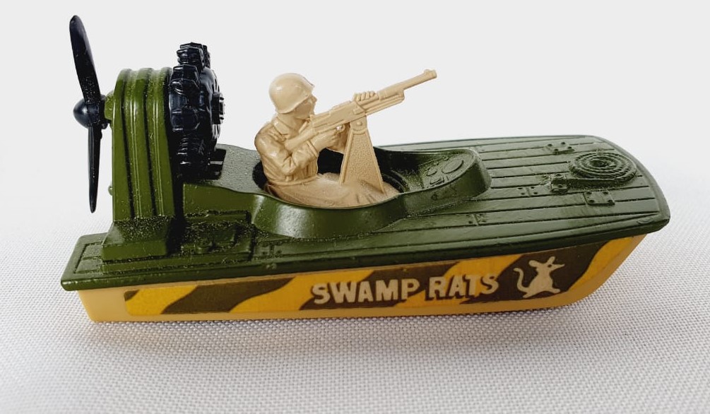 Miniatura Barco Swamp Rat N°30 Superfast 1/64 Matchbox
