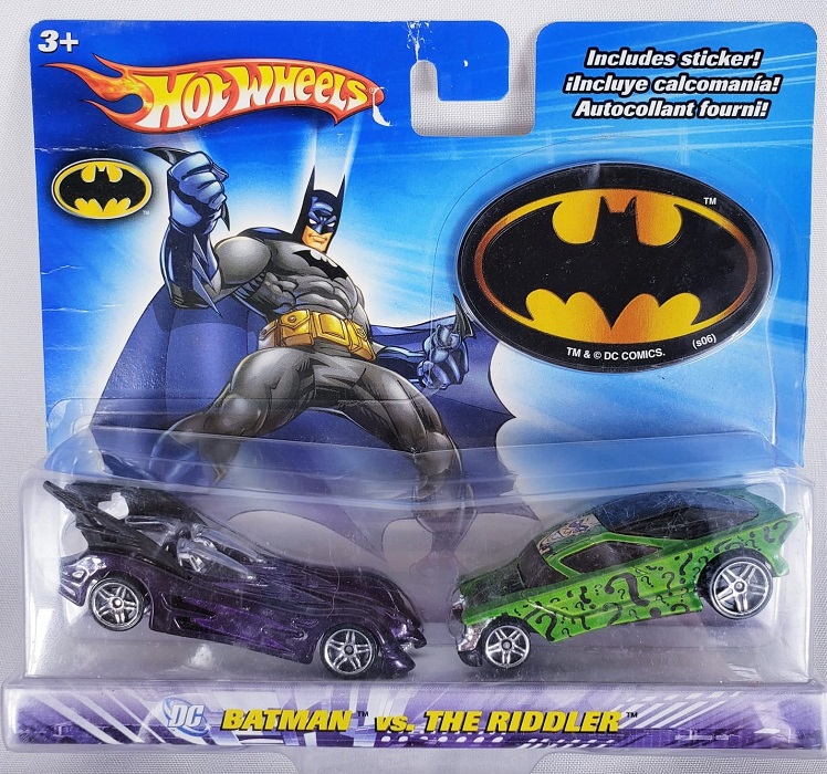 Miniatura Batman Vs The Riddler 2003 1/64 Hot Wheels