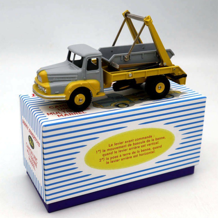Miniatura Caminhão Basculante Unic Multibenne 1/43 Dinky Toys