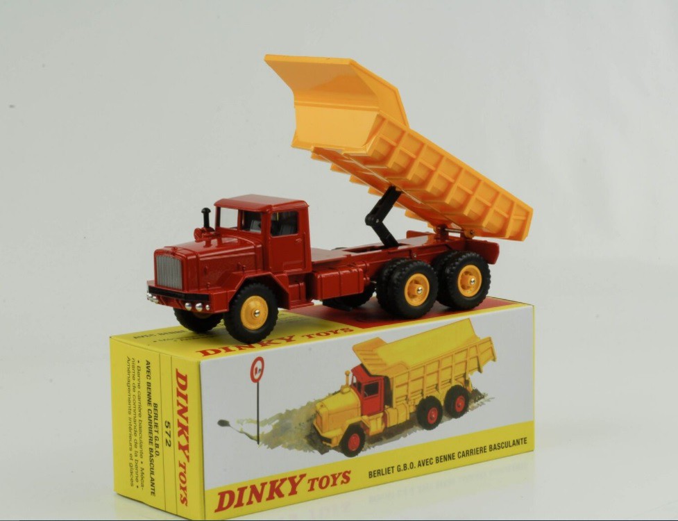 Miniatura Caminhão Berliet G.B.O. AVEC Benne 1/43 Dinky Toys