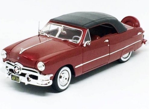 Miniatura Ford Custom Fechado 1950 Marrom 1/18 Maisto Special Edition