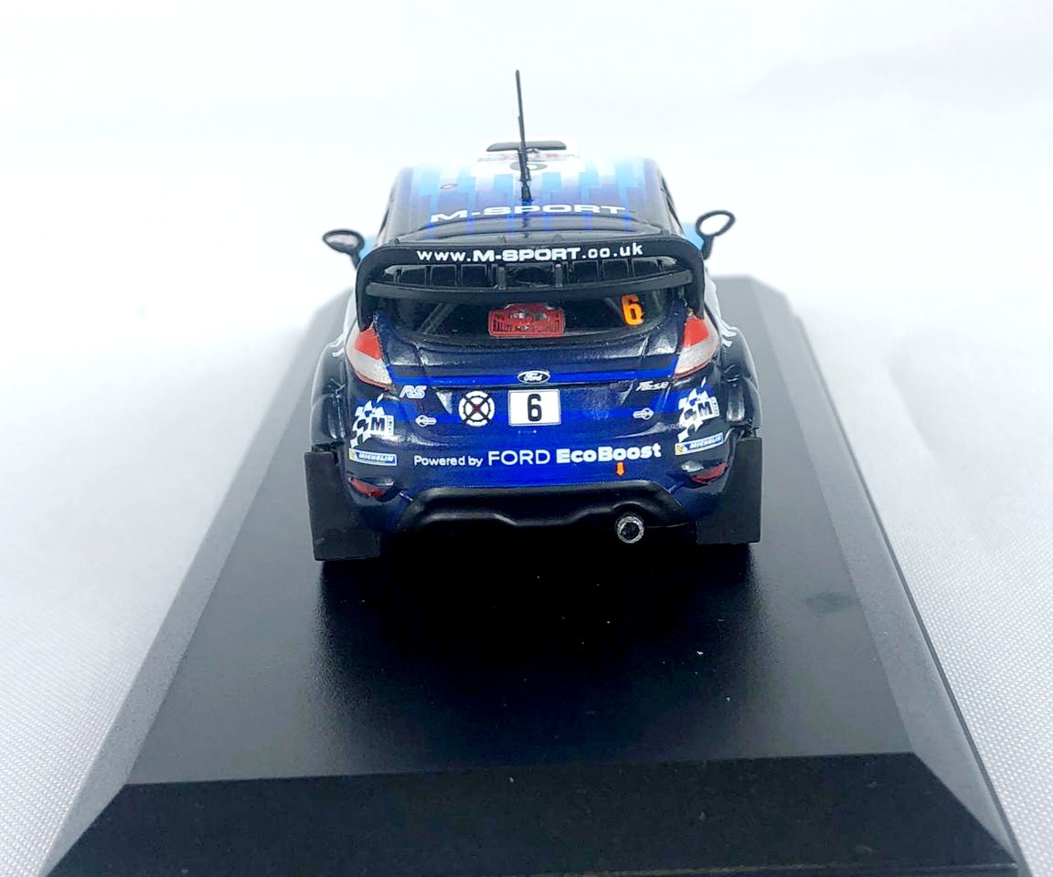 Miniatura Ford Fiesta RS WRC Rally Monte Carlo 2016 1/43 Ixo