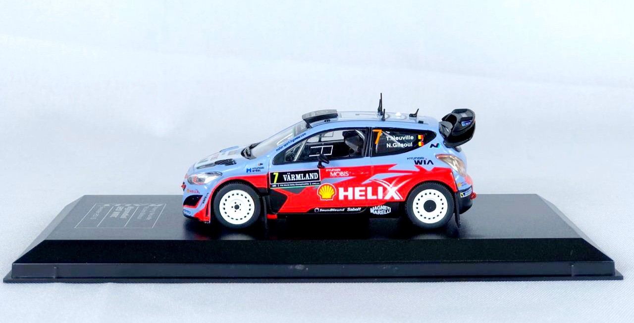 Miniatura Hyundai i20 WRC Rally 1/43 Ixo