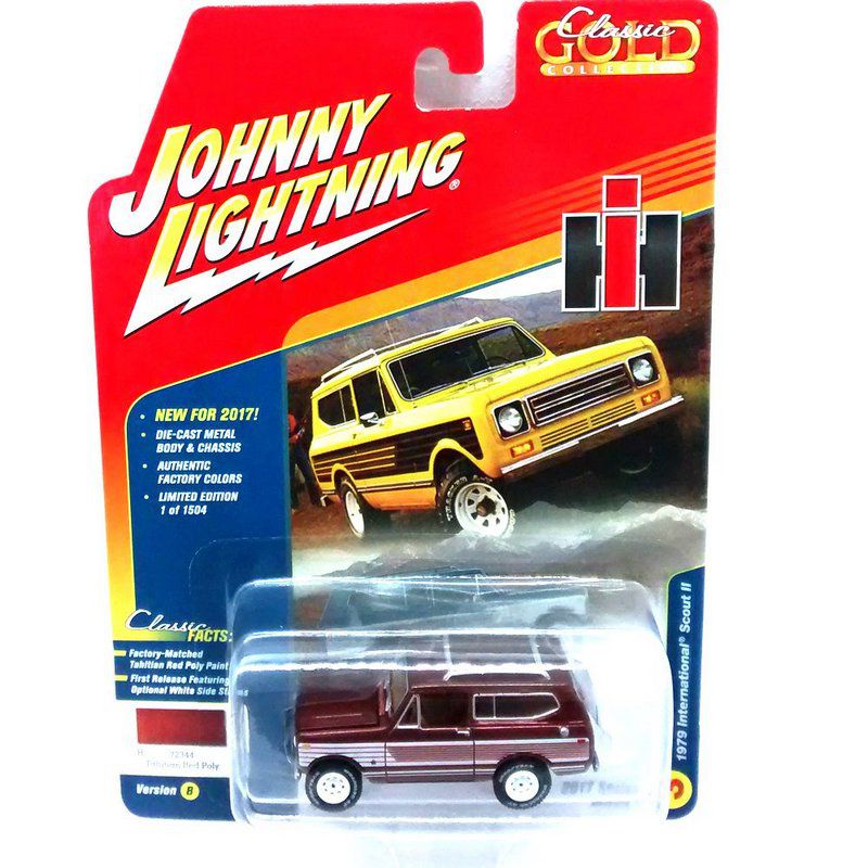 Miniatura International Scout II 1979 Gold Col B 1/64 Johnny Lightning