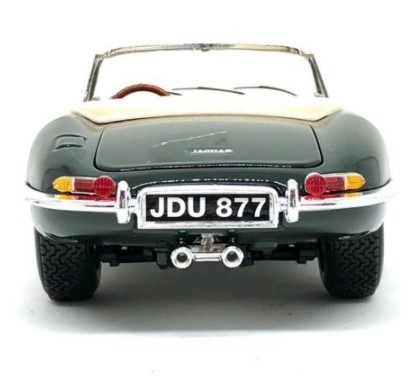 Miniatura Jaguar E Cabriolet 1961 1/18 Bburago
