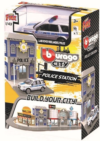 Miniatura Land Rover Freelander 2 Police Station 1/43 BBurago City 