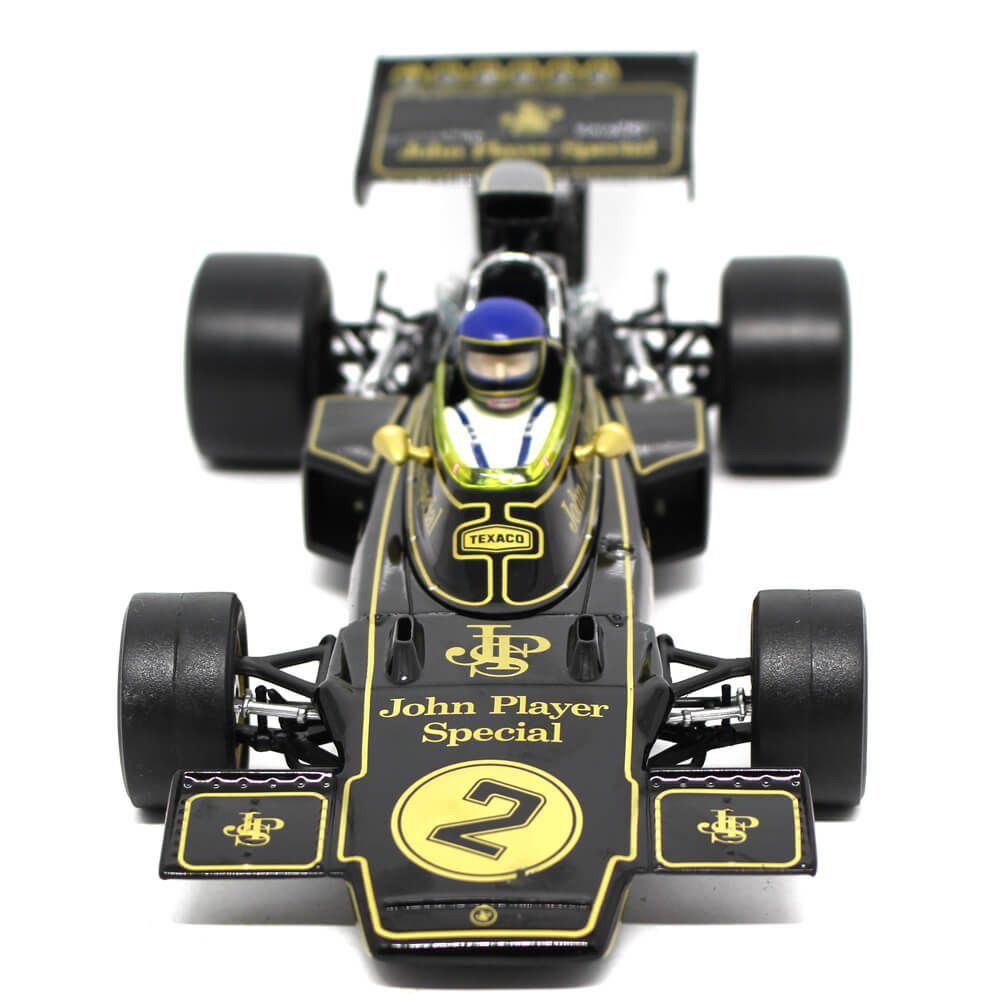 Miniatura Lotus F1 72E Peterson Winner Italian GP 1973 1/18 Sun Star Quartzo