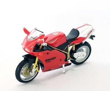 Miniatura Moto Ducati 998R 1/18 Bburago