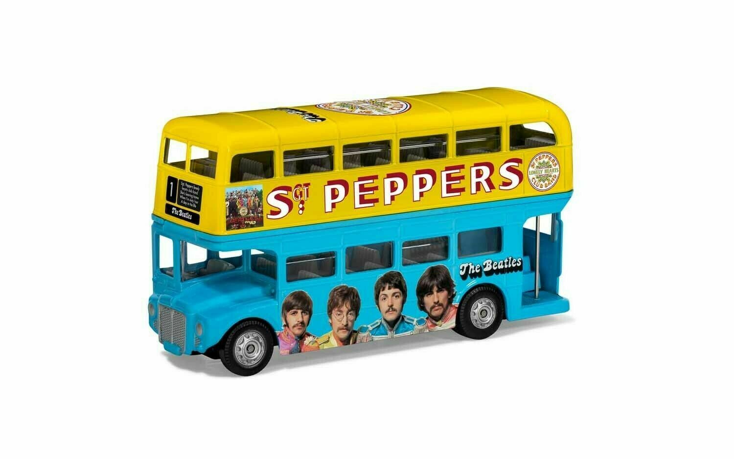 Miniatura Ônibus London Bus Sgt Peppers Beatles Corgi