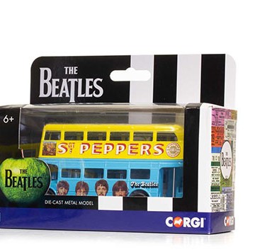 Miniatura Ônibus London Bus Sgt Peppers Beatles Corgi