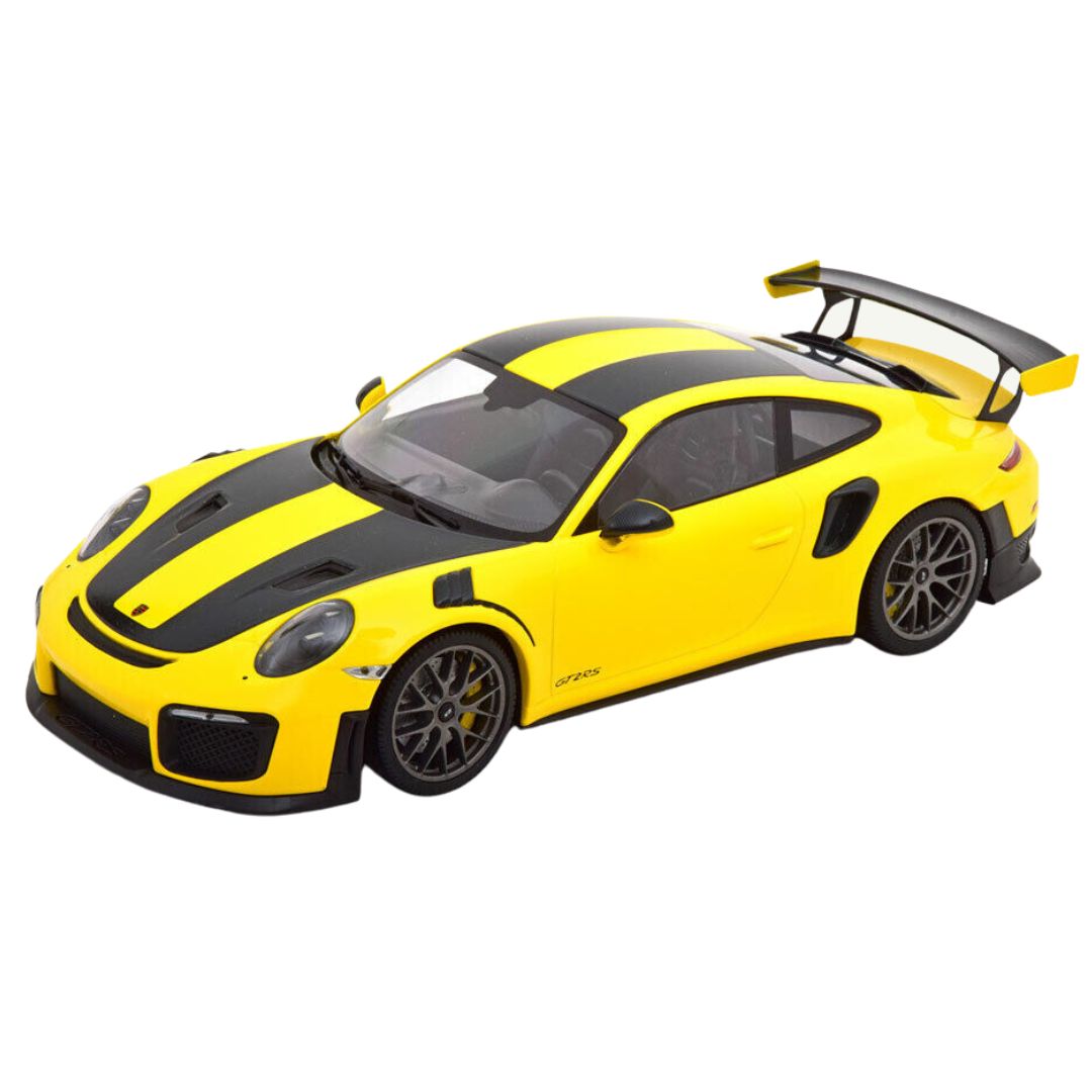 Miniatura Porsche 911 (991.2) GT2RS 2018 Yellow 1/18 Minichamps
