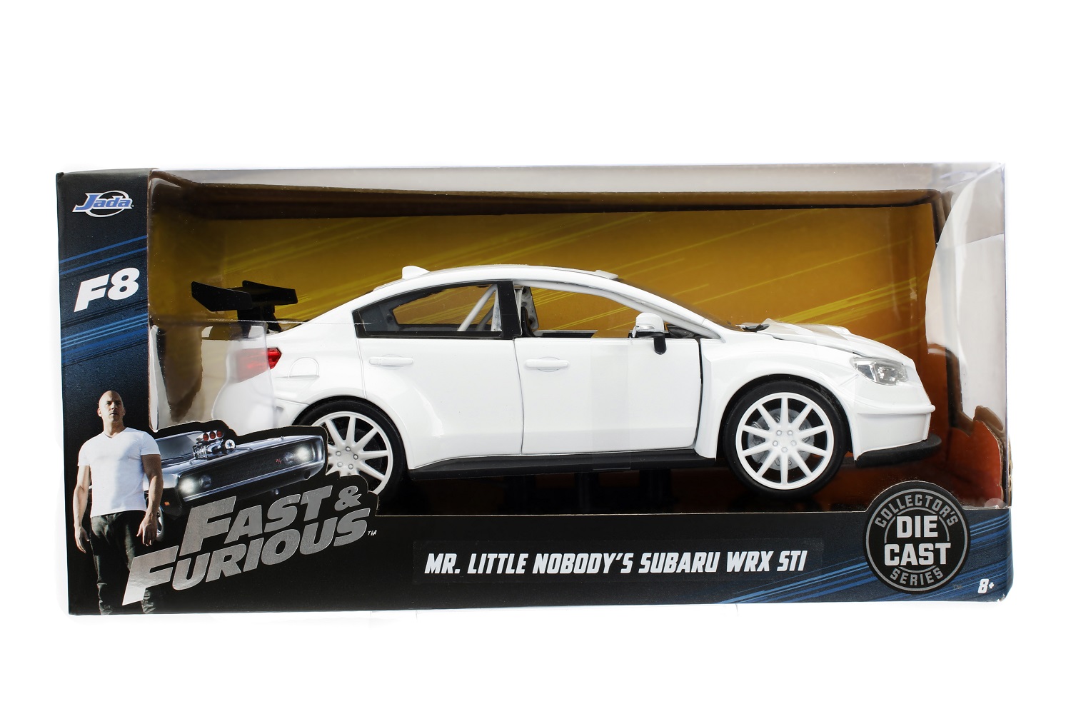 Miniatura Subaru Wrx Sti Mr Little Nobody Velozes e Furiosos 1/24 Jada Toys