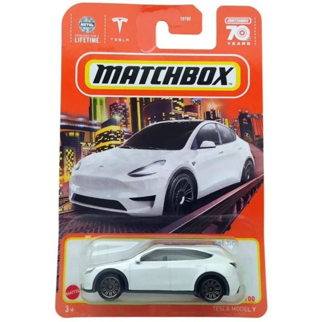 Miniatura Tesla Model Y 1/64 Matchbox