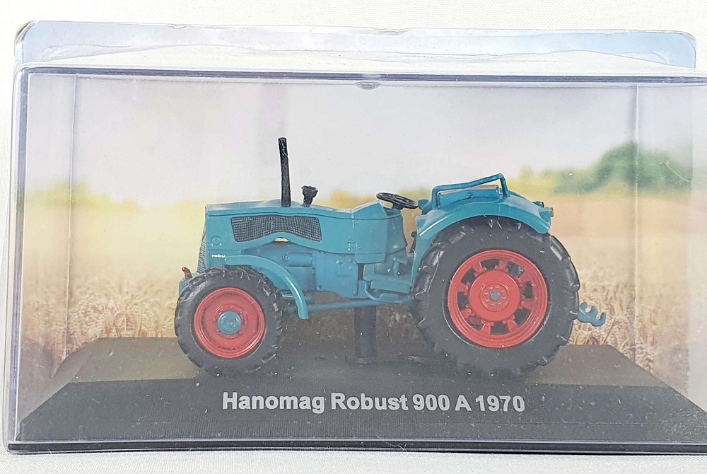 Miniatura Trator Hanomag Robust 900 A 1970 Hachette