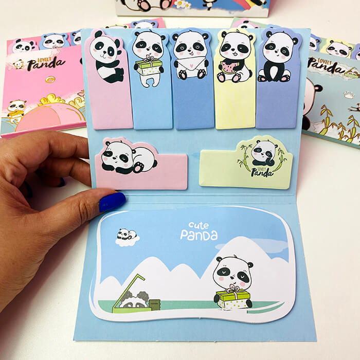 Kit Sticky Notes Post-it Panda