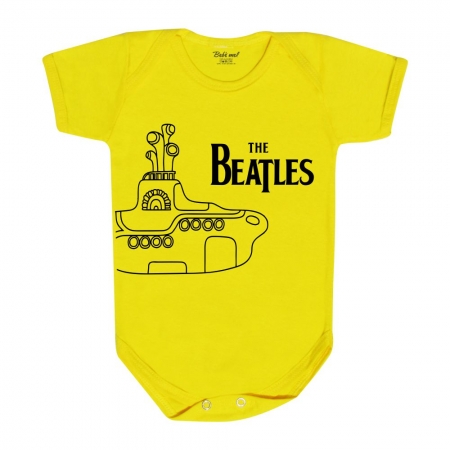 Body Bebê Rock The Beatles Yellow Submarine