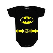 Body de Super Herói Bebê Batman