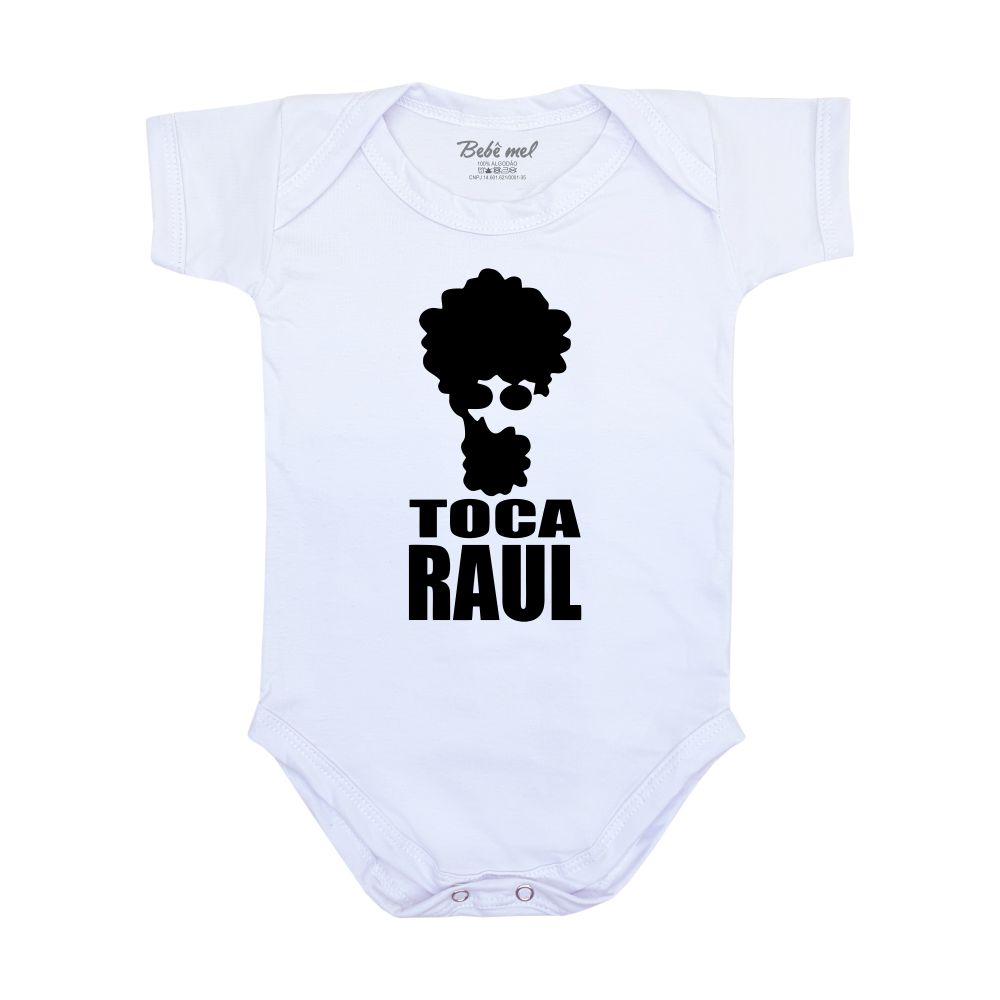 Body Bebê Toca Raul