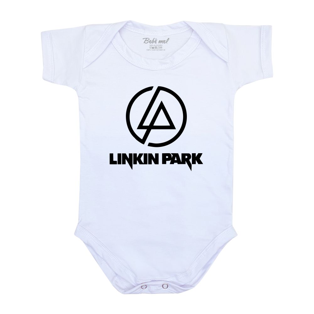 Body de Bebê Rock Banda Linkin Park