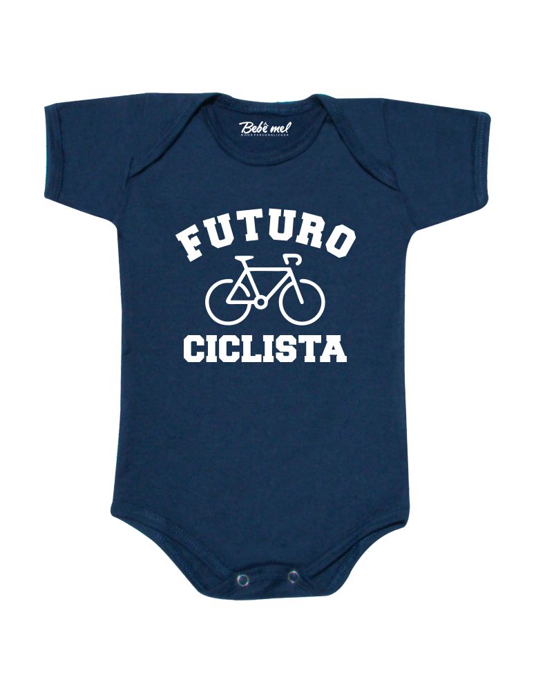 Body Roupa Bebê Bicicleta Frase Futuro Ciclista