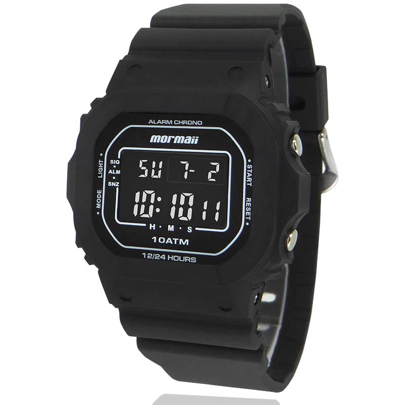 Relógio Mormaii Digital Masculino Preto MO0300JB8P