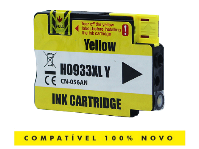 Cartucho Hp 933xl 933 Yellow Compatível