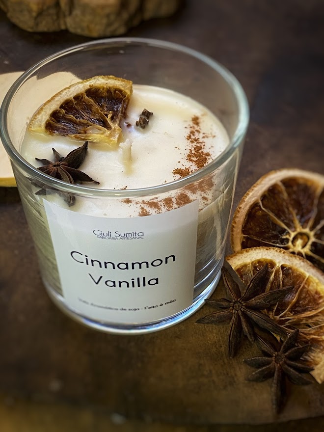 Cinnamon Vanilla - Vela Aromática