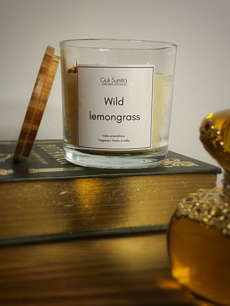 Wild Lemongrass - Vela Aromática - 150g