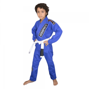Kimono Jiu Jitsu Keiko Juvenil Pro Azul Infantil