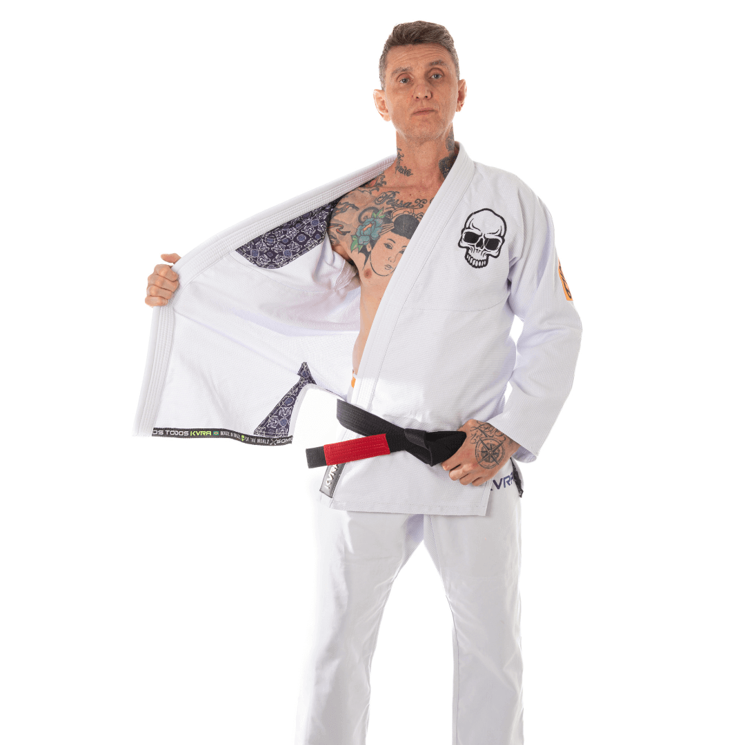 Kimono Jiu Jitsu Kvra Wild Branco