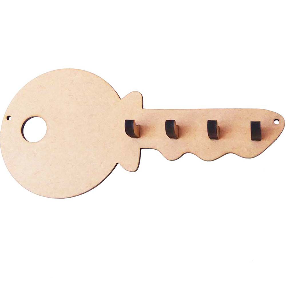 Kit 12 Porta chave mdf 20 cm modelo chave decoração casa