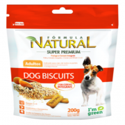 Biscoito Dog Biscuits Formual Natural para Cachorros Super Premuim 200g