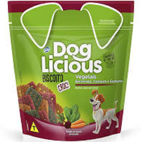 Biscoito para Cachorro Dog Licious Vegetais 500g  - Onda do Pet