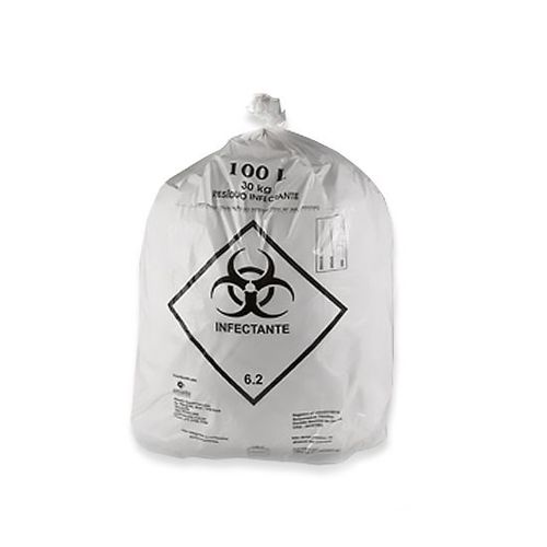 Saco de lixo infectante - Talge - 15 litros - Foto 0