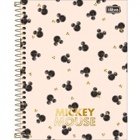 Caderno Colegial 10 Materias Mickey