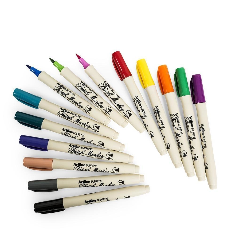 Caneta Brush Pen Artline Unitaria