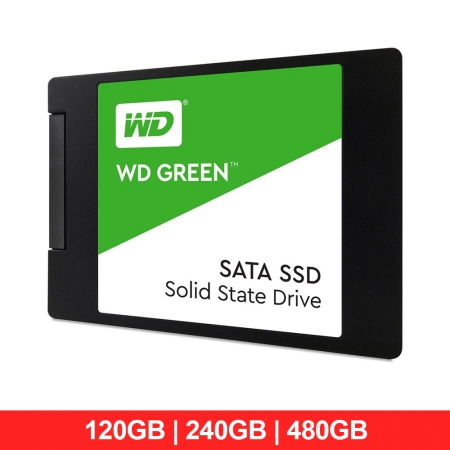 SSD Solid Disk WD Green 2.5" Sata 3 545mb/s Leitura e 430mb/s Gravação