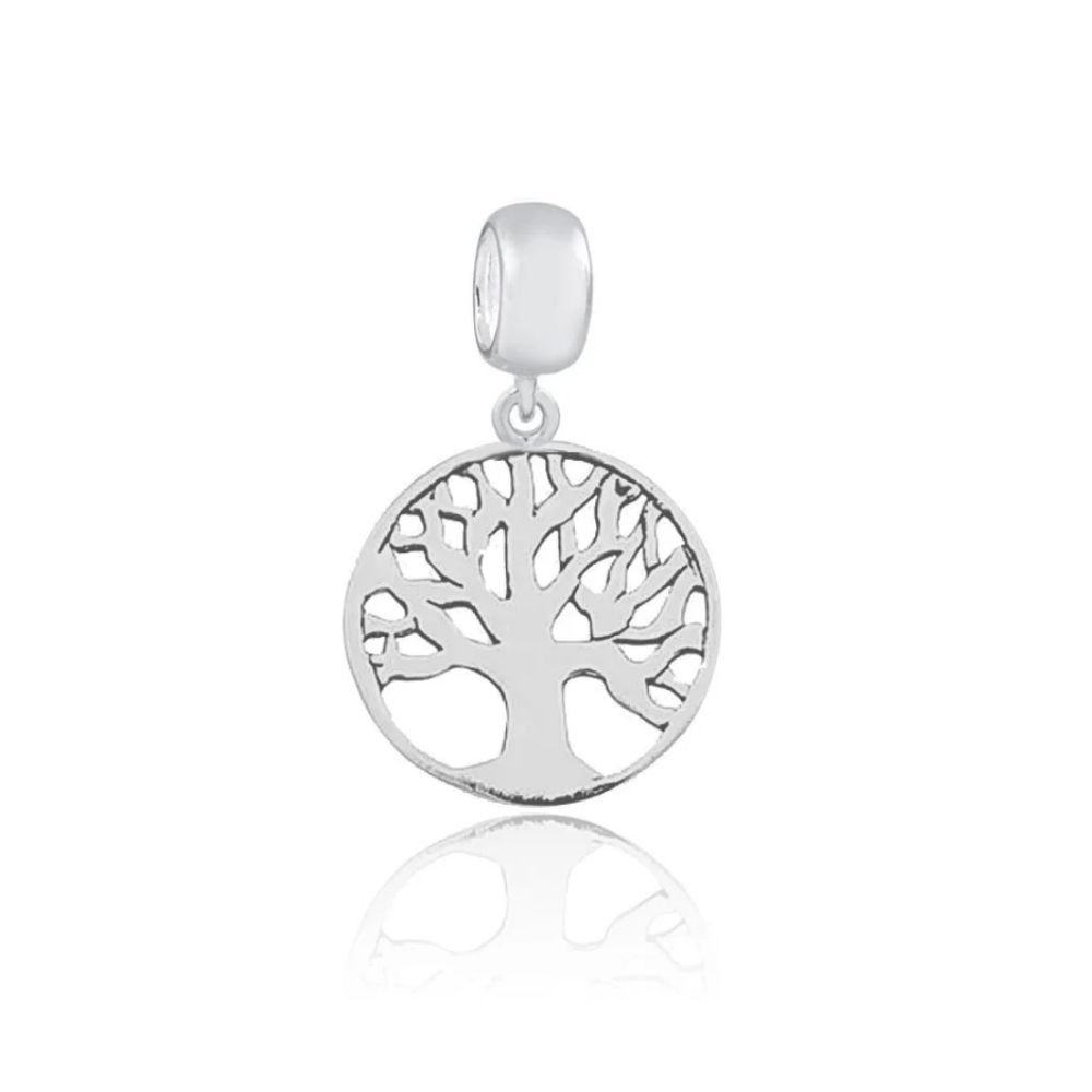 Berloque Árvore da Vida Mandala em Prata 925