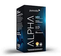 Alpha Men (60 Caps) - Puravida | Suplemento | Polivitamínico para Homens