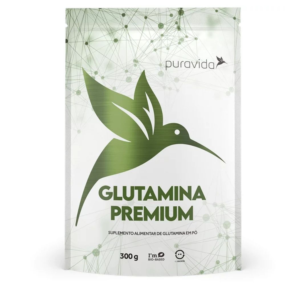 L-glutamina Premium 300g Puravida | Vegano