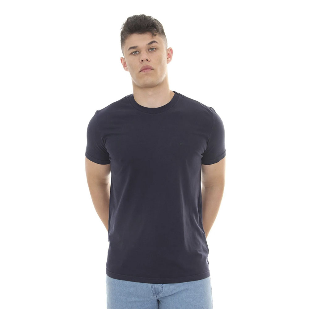 Camiseta Ellus Cotton Fine E Asa Classic Azul Marinho 56C817-75