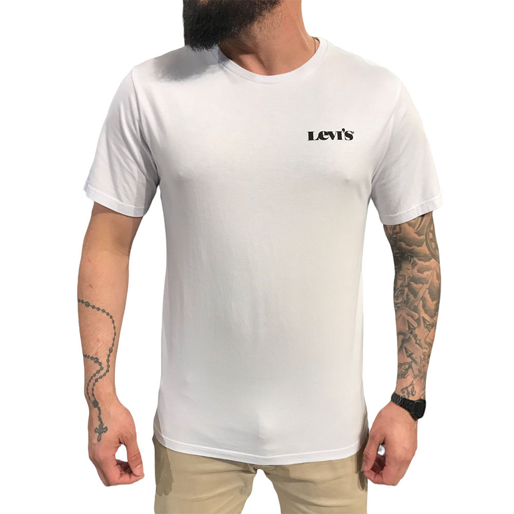 Camiseta Levi's Relaxed Fit Logo Branca LB0025009